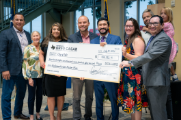 Federal Funding Check presented to City of Kyle Leaders for Reclaimed Water Master Plan