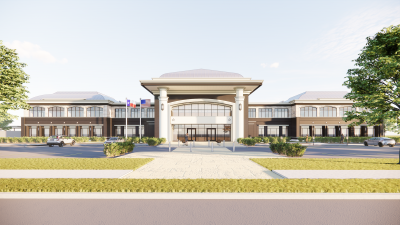 Rendering of the Kyle Public Safety Center