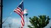 Photo of City of Kyle's Water Tower with American Flag